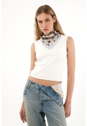 Tennis Pañoleta Con Estampado De Pitón Tennis