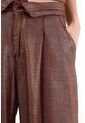 Tennis Pantalón Wide Leg Efecto Metalizado Para Mujer de Tennis