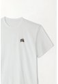 Tennis Camiseta En Jersey Flamé Blanca Para Hombre de Tennis