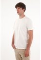 Tennis Camiseta Con Raqueta Estampada Crudo Para Hombre de Tennis