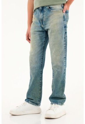 Jean Recto Tono Medio Claro Para Niño