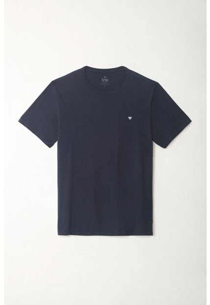 Tennis Camiseta Azul Manga Corta Para Hombre