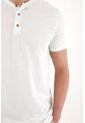 Tennis Camiseta De Cuello Neru Blanca Para Hombre de Tennis
