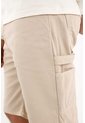 Tennis Bermuda Tipo Cargo Café Para Hombre de Tennis