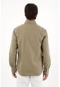 Tennis Camisa Manga Larga Con Bolsillo Verde Para Hombre de Tennis