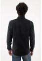 Tennis Camisa En Dril Con Bolsillos Negra Para Hombre de Tennis