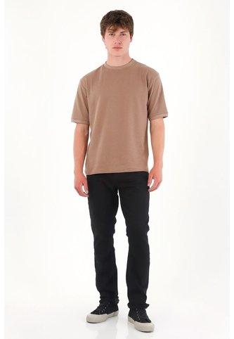 Tennis Jean Nudy Black Denim Para Hombre Tennis