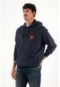 Tennis Buzo Hoodie Azul Con Bordado Decorativo Para Hombre de Tennis