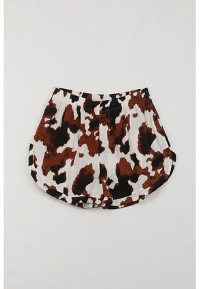 Tennis Pijama De Camisa Y Short De Animal Print Para Mujer