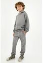 Buzo Tipo Hoodie Gris Para Niño de Tennis