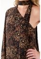 Tennis Vestido Largo Amplio Con Estampado De Flores Para Mujer de Tennis