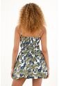 Tennis Vestido Estampado Corto Strapless Para Mujer de Tennis