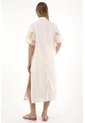 Tennis Camisa Larga Con Mix De Telas Crudo Para Mujer de Tennis