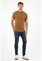 Tennis Camiseta Café Tejida Para Hombre de Tennis