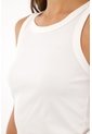 Tennis Camiseta Blanca Manga Sisa Para Mujer de Tennis