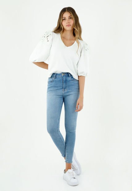 Jeggings Para Mujer Azul Oscuro