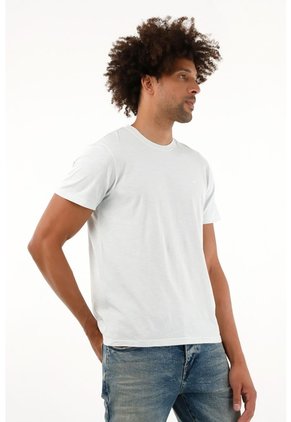 Tennis Camiseta Manga Corta Azul Para Hombre