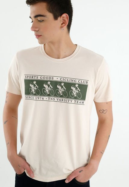 Camiseta Crudo Sports Good Para Hombre