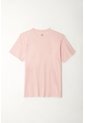 Camiseta Rosada Manga Corta Para Hombre de Tennis