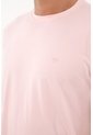 Camiseta Rosada Manga Corta Para Hombre de Tennis