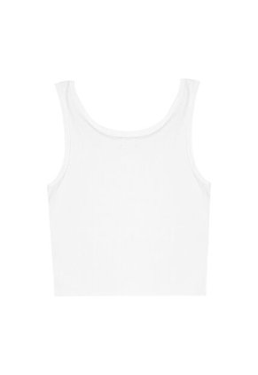 Tennis Camiseta Blanca Ajustada Para Mujer