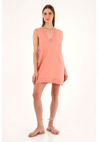 Tennis Vestido Naranja Corto Silueta Tipo A Para Mujer Tennis