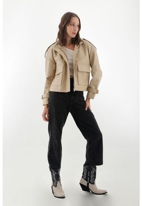 Chaqueta Para Mujer Café