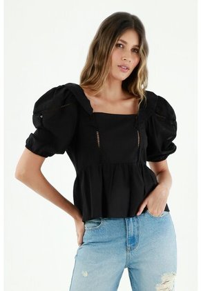 Camisa Negra Para Mujer