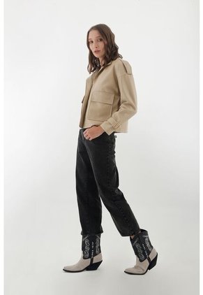 Chaqueta Para Mujer Café