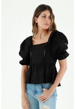 Camisa Negra Para Mujer