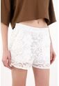 Tennis Short De Tela Con Textura Crudo Para Mujer de Tennis