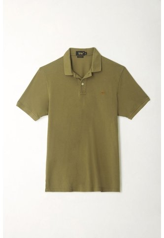 Tennis Polo Verde Con Raqueta Multicolor De Silueta Amplia Para Hombre Tennis