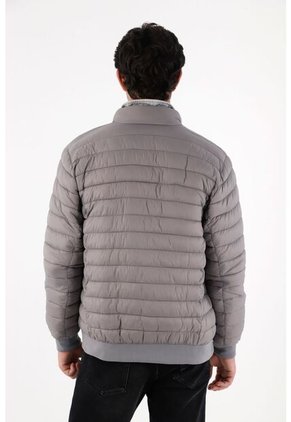 Tennis Chaqueta Acolchada Gris Para Hombre