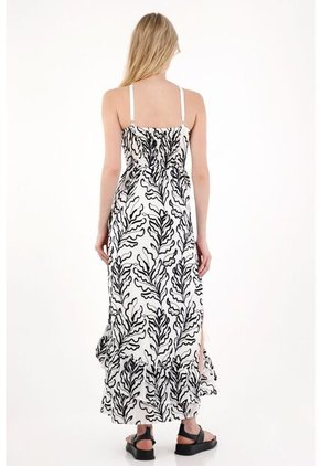 Tennis Vestido Con Boleros En Ruedo Crudo Para Mujer