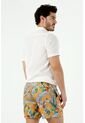Ropa De Baño Para Hombre Tennis, Pantaloneta Plano Estampado Micos Tierra de Tennis