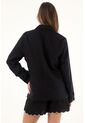 Tennis Blazer Negro Con Bordados Para Mujer de Tennis