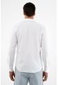 Tennis Camisa Blanca Manga Larga Para Hombre de Tennis