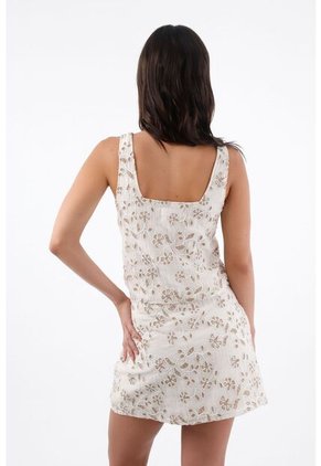 Tennis Camisa Para Mujer En Marfil Fit Relajado Con Lazos Frontales