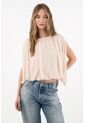 Tennis Camisa En Tela Liviana Y Vaporosa Crudo Con Diseño Limpio Para Mujer de Tennis