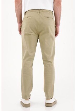 Tennis Pantalón Tipo Chino Verde Para Hombre