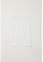 Camiseta Con Estampado En Algodón 100% Blanca Para Niño de Tennis