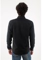 Tennis Camisa En Dril Con Bolsillos Negra Para Hombre de Tennis