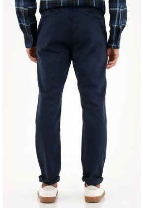 Tennis Pantalón Tipo Chino Azul Para Hombre