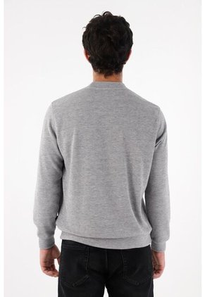 Tennis Buzo Cerrado Gris Para Hombre