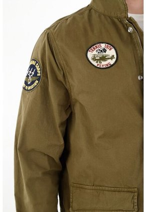 Chaqueta Verde Para Hombre