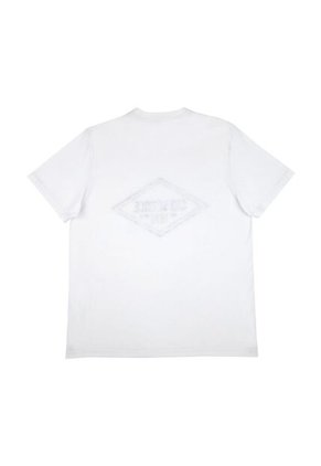 Tennis Camiseta Blanca Cuello Redondo Para Hombre