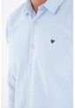 Tennis Camisa Azul Manga Larga Para Hombre de Tennis
