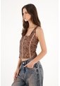 Tennis Camiseta Con Estampado Animal Print Para Mujer de Tennis