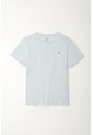 Tennis Camiseta Cuello Redondo Azul Para Hombre de Tennis