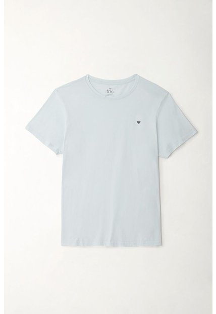 Tennis Camiseta Cuello Redondo Azul Para Hombre